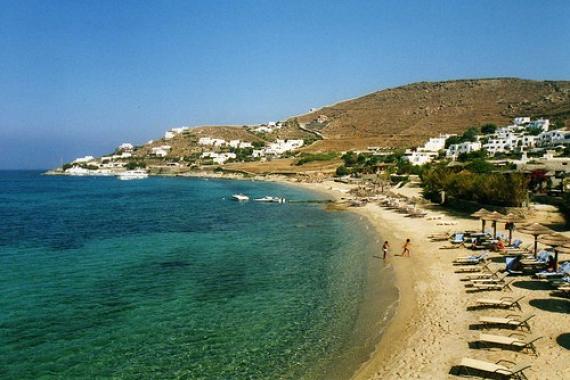 'The beach at Aghios Ioannis' - Μύκονος